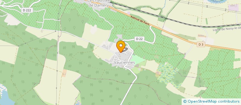 localisation de l'entreprise ELITT  VAUCIENNES