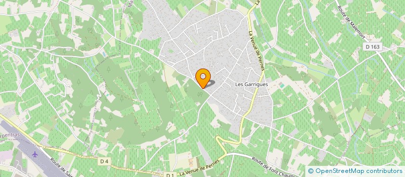 localisation de l'entreprise ELITUEL  MAZAN