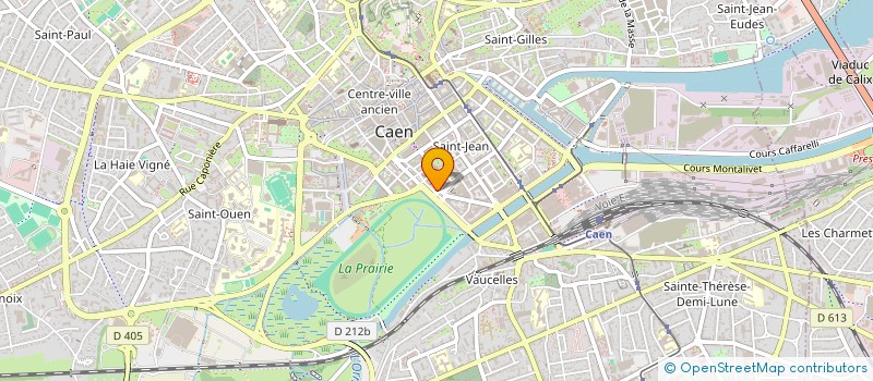 localisation de l'entreprise ELITYA FINANCES à CAEN