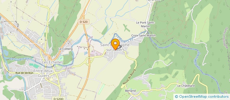 localisation de l'entreprise ELIUS à PEYRINS