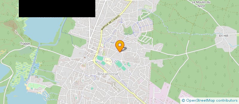 localisation de l'entreprise ELIVAL  BISCARROSSE