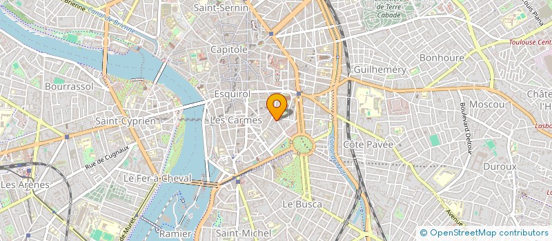 localisation de l'entreprise ELIX DU LOUP à TOULOUSE