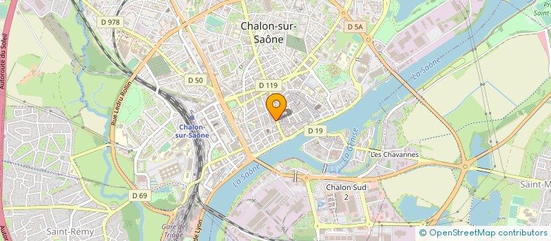 localisation de l'entreprise ELIX ENERGY  CHALON-SUR-SAONE