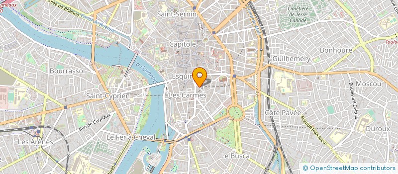 localisation de l'entreprise ELIXIR à TOULOUSE