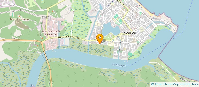 localisation de l'entreprise ELIXIR à KOUROU