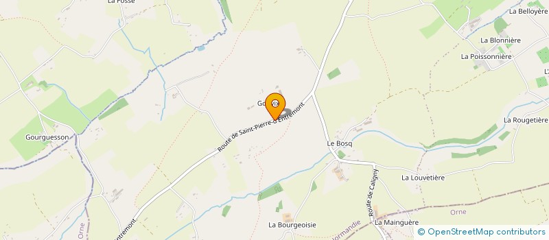 localisation de l'entreprise ELIXIR  CONDE-EN-NORMANDIE