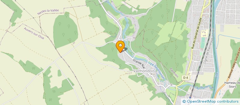 localisation de l'entreprise ELIXIR CONSEIL  VALMONDOIS