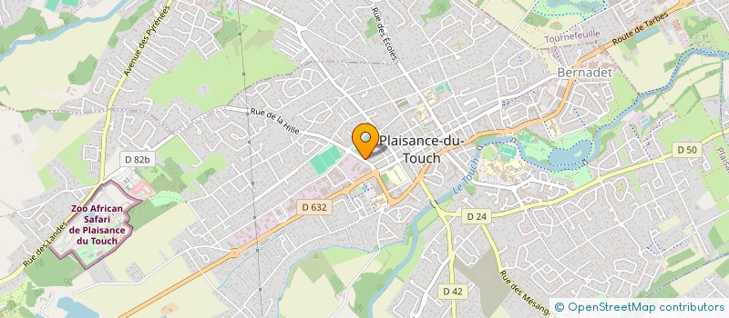 localisation de l'entreprise ELIXIR CONSULTING  PLAISANCE DU TOUCH