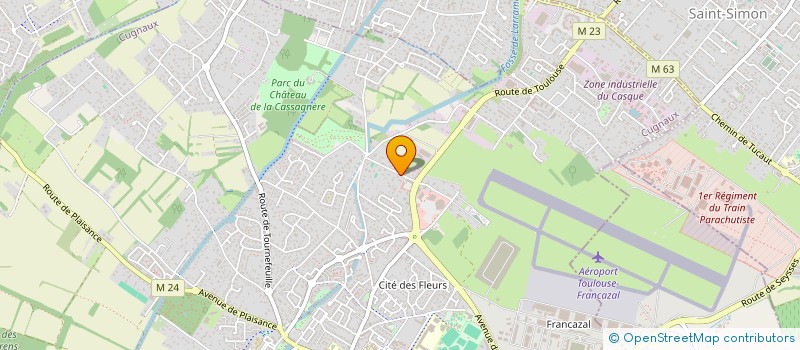 localisation de l'entreprise ELIXIR EDITIONS  CUGNAUX