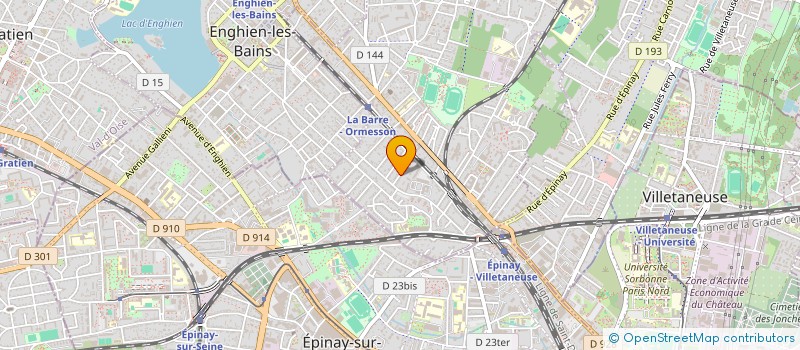 localisation de l'entreprise ELIXIR IMMO  DEUIL LA BARRE