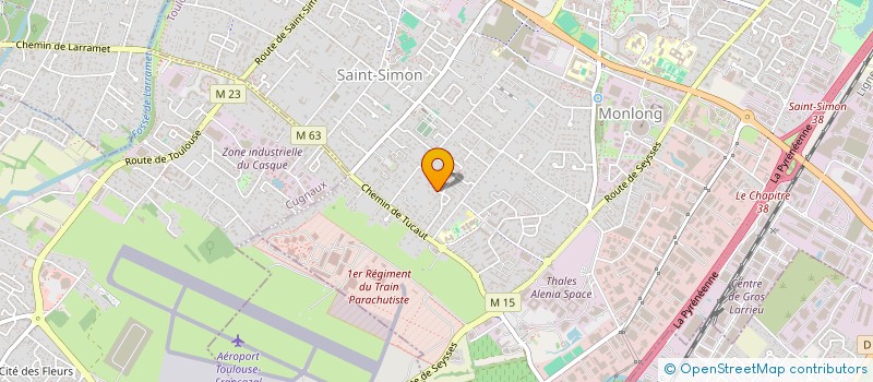 localisation de l'entreprise ELIXIR PISCINE à TOULOUSE