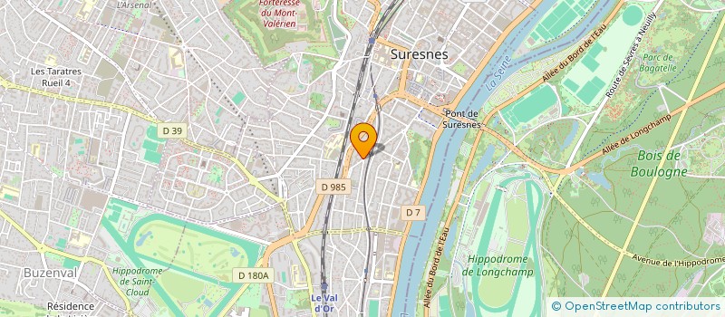 localisation de l'entreprise ELIXNET à SURESNES