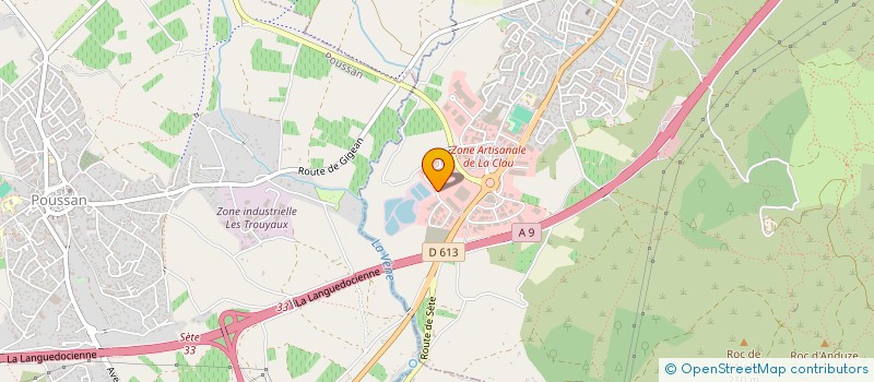 localisation de l'entreprise ELIYA  GIGEAN