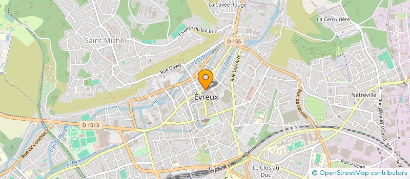 localisation de l'entreprise ELIYA AUDITION à EVREUX
