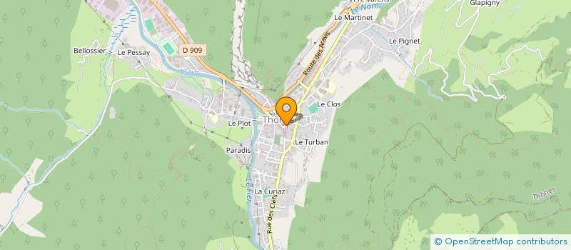 localisation de l'entreprise ELIYA RESTARUANT à SAINT-JEOIRE