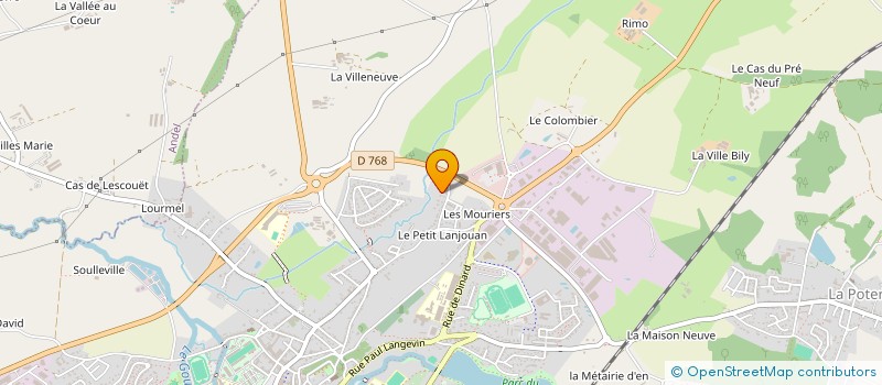 localisation de l'entreprise ELIZA BREIZH  LAMBALLE-ARMOR