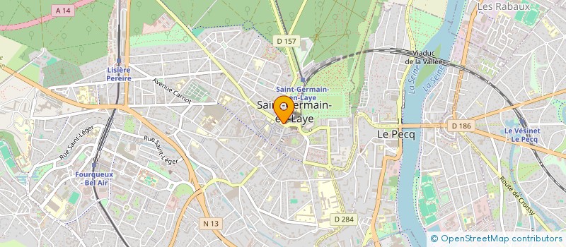 localisation de l'entreprise ELIZABETH TAYLOR LUXURY  SAINT-GERMAIN-EN-LAYE