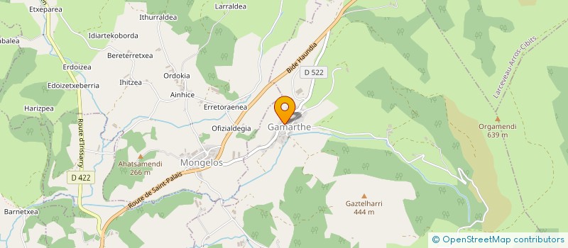 localisation de l'entreprise ELIZALDIA  GAMARTHE
