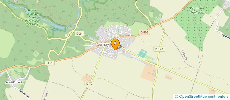 localisation de l'entreprise ELIZATXO  CERNAY-LA-VILLE