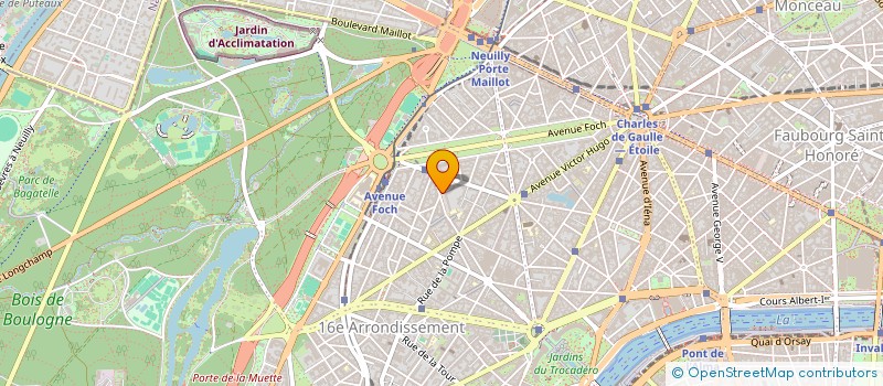 localisation de l'entreprise ELIZUR S.A.S  PARIS