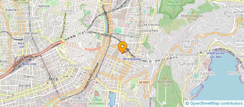 localisation de l'entreprise ELIZYR  NICE