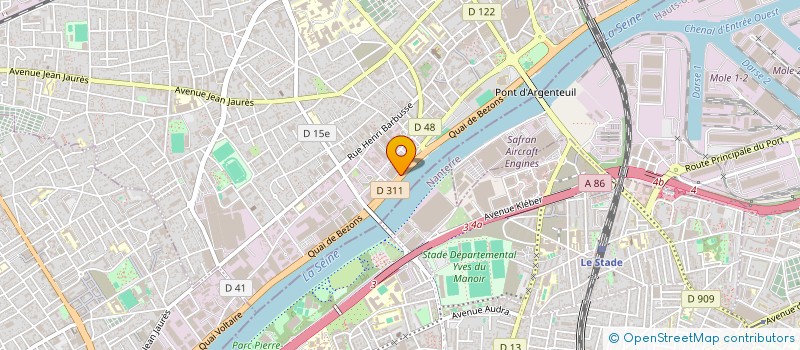 localisation de l'entreprise ELJAD CAFTAN  ARGENTEUIL