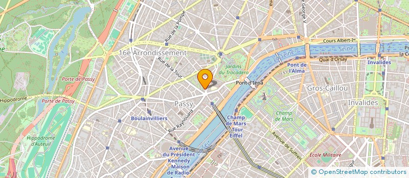 localisation de l'entreprise ELJEAN  PARIS