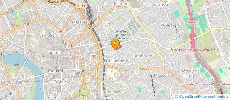 localisation de l'entreprise ELJI à TOULOUSE
