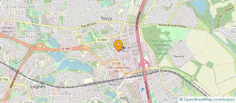 localisation de l'entreprise ELJI FRANCE à TORCY