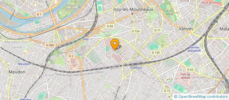 localisation de l'entreprise ELJIDE à ISSY-LES-MOULINEAUX