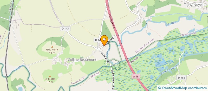 localisation de l'entreprise ELJOLO  COLLINE-BEAUMONT