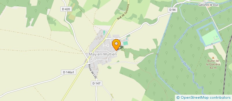 localisation de l'entreprise ELK  MAY-EN-MULTIEN