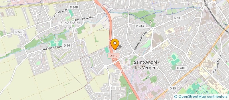 localisation de l'entreprise ELK COMPANY  SAINT-ANDRE-LES-VERGERS