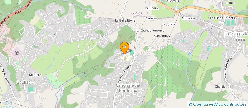 localisation de l'entreprise ELK FAMILLY  CARIGNAN-DE-BORDEAUX