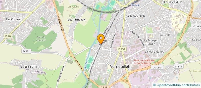localisation de l'entreprise ELK HOLDING à VERNOUILLET