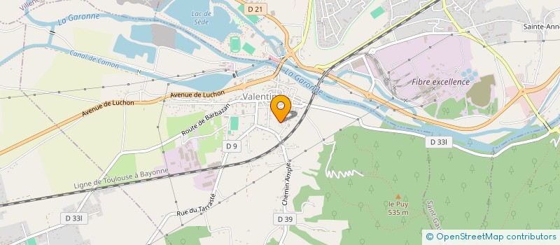 localisation de l'entreprise ELK VENTURES  VALENTINE