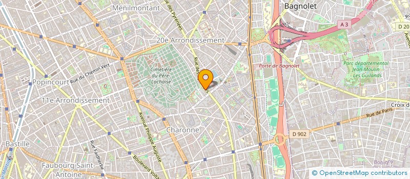 localisation de l'entreprise ELKA à PARIS