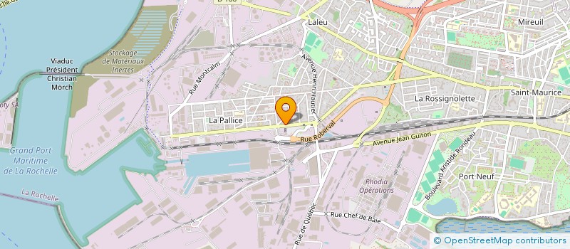 localisation de l'entreprise ELKA  LA ROCHELLE