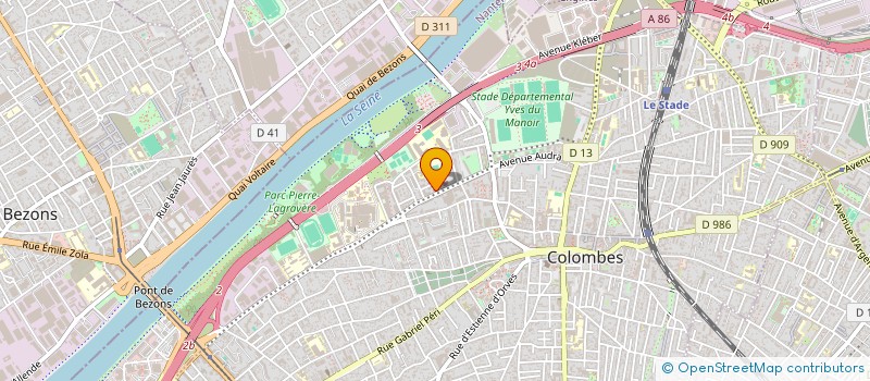 localisation de l'entreprise ELKA à COLOMBES