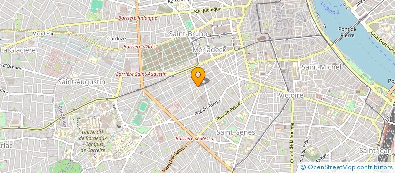 localisation de l'entreprise ELKA  BORDEAUX