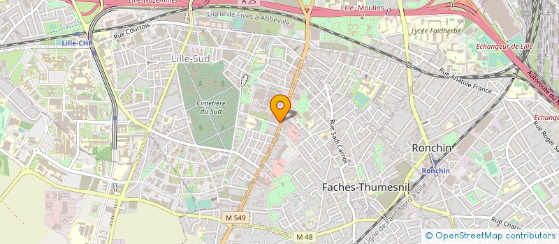 localisation de l'entreprise ELKA.AUTO à LILLE