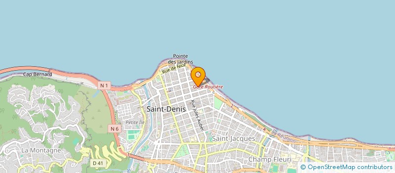 localisation de l'entreprise ELKA'S HAIR & BEAUTY à SAINT-DENIS
