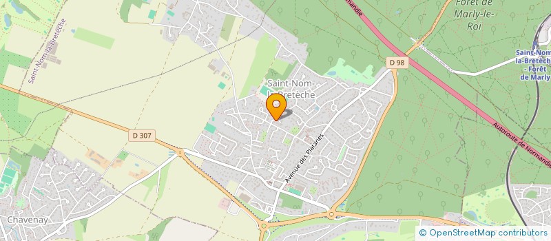 localisation de l'entreprise ELKADO GROUP  SAINT-NOM-LA-BRETECHE