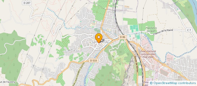 localisation de l'entreprise ELKAIM à SAINT-PERAY