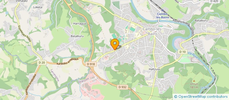 localisation de l'entreprise ELKAR 5  LOUHOSSOA