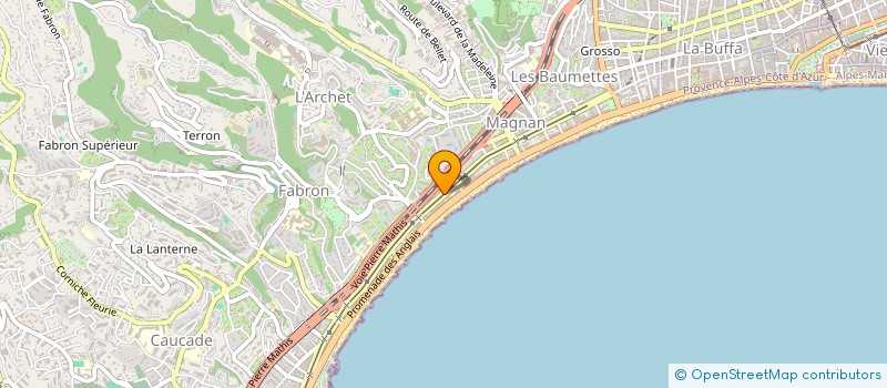 localisation de l'entreprise ELKARIA à NICE