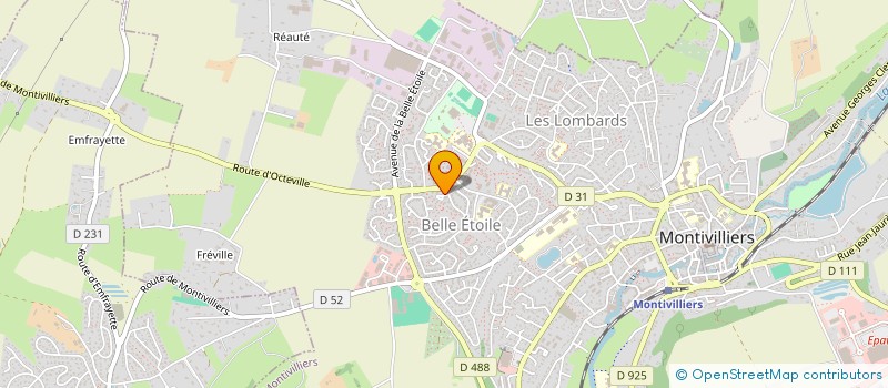 localisation de l'entreprise ELKAVOX à MONTIVILLIERS