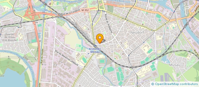 localisation de l'entreprise ELKINN à STRASBOURG