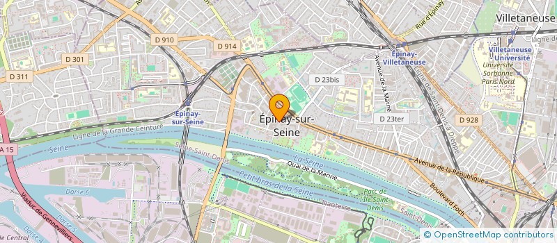localisation de l'entreprise ELKOS SERVICES à EPINAY-SUR-SEINE