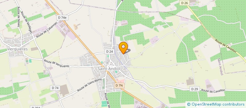 localisation de l'entreprise ELL'AIMANTAIR  SAINT-ANDIOL